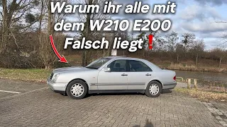 ㅅ⃝ Warum ihr mit den Mercedes Benz W210 E200 Falsch liegt. Kaufempfehlung? POV Rundgang & Probefahrt