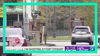 Soldier dies in shooting at Georgia Army base