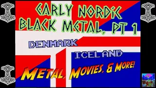 Early Nordic BLACK METAL review, pt. 1 (TOP 6 '80s & '90s releases - DENMARK & ICELAND + bonus) 🇩🇰🇮🇸