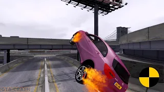 GTA 4 CRASH TESTING REAL CAR 138