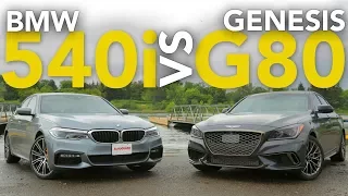 2017 BMW 540i vs Genesis G80 Sport Luxury Sedan Comparison