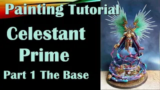 Painting Tutorial Celestant Prime part 1: The Base