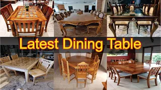 Dining Table design | Wooden dining table & chair design | Modern Dining Table Set | table design