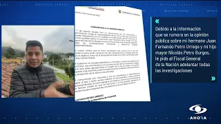 Mi posición frente al escándalo del hermano e hijo del presidente Petro | Caracol TV