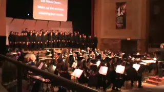 Notre Dame Glee Club: Victory March