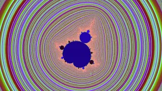 Mandelbrot down zoom :005