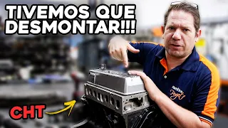 DIAGNÓSTICO E DESMONTAGEM DE UM MOTOR CHT RECÉM MONTADO, TIVEMOS SURPRESAS?!  🤔😥