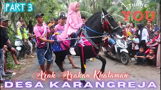 Terbaru Kuda Joget Kebumen di Arak Arakan Khataman Desa Karangreja 05/05/2024 Part 3