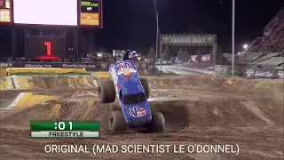 Monster jam First Ever Front Flips But I Do It On MTD (Bad Timing Kinda)