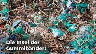 Gruselige Entdeckung: Tausende Gummibänder auf einsamer Insel! - Clixoom nature