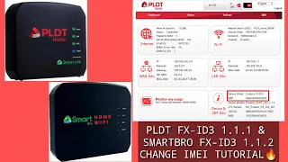 PLDT FX-ID3 1.1.1 and SMARTBRO FX-ID3 1.1.2 Change IMEI Tutorial