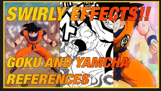 The PEAK of Saiyan Saga Goku and Yamcha References