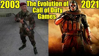 The Evolution of Call of Duty Games (2003-2021) - Эволюция игр!