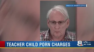 Pasco middle school teacher facing child porn charges