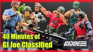 Let's talk about some GI Joe Classified Figures for about 40 minutes