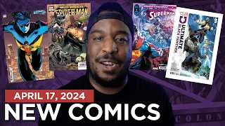 NEW COMIC BOOK DAY 4/17/24 | ULTIMATE BLACK PANTHER #3, MOON MAN #2, SUPERMAN #13, DUDLEY DATSON #1