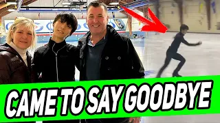 Touching Meeting! Yuzuru Hanyu spent the last workout with Brian Orser.