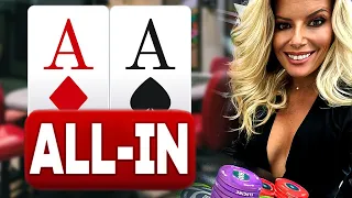 She DOMINATES Poker Cash Game