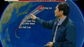 24 Oras: PAGASA: Bagyong Paeng, nakalabas na sa PAR