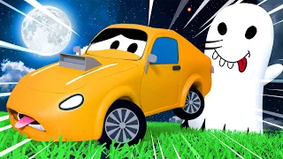 Малярная Мастерская Тома - Эдгар привидение - Автомобильный Город 🎨 детский мультфильм