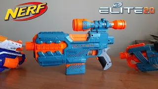 NERF Elite 2.0 Phoenix Новинка Крутой НЕРФ Автоматический Бластер на батарейках Трансформер