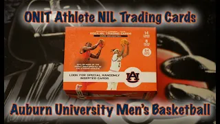 Auburn Men's Basketball NIL Trading Cards from ONIT Athlete - GUARANTEED AUTOGRAPH!