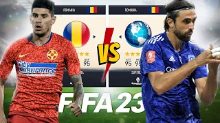 Romanii vs Străinii din Superliga României ⚽ Experiment FIFA 23