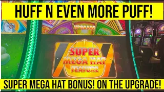 NEW HUFF N EVEN MORE PUFF SLOT! SUPER MEGA HAT BONUS! Can't stop playing this game!