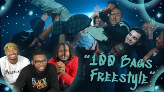 AMERICANS REACT TO Yung Filly - 100 Bags Freestyle (Official Video)