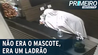 Bandido usa lençol para assaltar escondido, mas é preso | Primeiro Impacto (13/12/22)