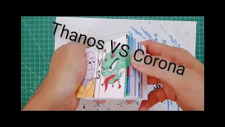 Thanos vs Corona for a flip【flipbook】062
