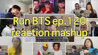 [BTS] Run BTS 달려라 방탄 ep.120｜reaction mashup