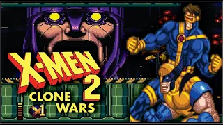 X-men 2 Clone Wars Longplay l Sega Genesis (Mega Drive).