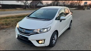 Установка сигнализации Pandora DX-9X на Honda Fit GK3 2014 года.