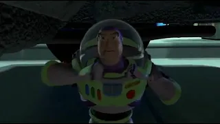 Woody vs Buzz except it's in reverse and slowed down...