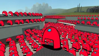 Scary Among Us Nextbot Gmod Horde!