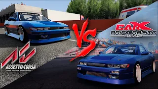 Carx vs Assetto Corsa. Сравнение физики дрифта.