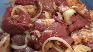 ШАШЛЫК С БАРАНИНЫ СОЧНЫЙ И ВКУСНЫЙ(рецепт)Как приготовить