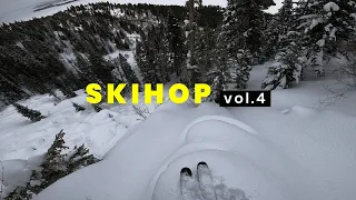 1+ Hour of Powder Skiing to Chill Music | Skihop Vol. 4
