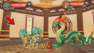 wildcraft Foo dog new boss vs dragon who is winner 😎  update special 😂🐉