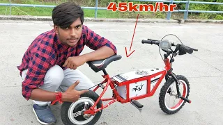 how to make electric bike for kids at home || DIY Project