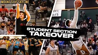 BENNETT O'CONNOR IS SMOOTH| STUDENTS TAKEOVER GAME! | Mount Si vs Skyline