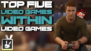 Top Five Video Games Within Video Games - rabbidluigi