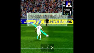The end 😂🤣 Efootball 23 Mobile Penalty Shootout Challenge 💫 || #shorts #efootball #pes