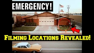 Emergency! (TV Show)---FILMING LOCATION Revealed! Before and After/Then and Now!--The Fire Station!