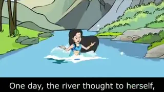 The River and The Mountain: Learn English with subtitles:story for kids