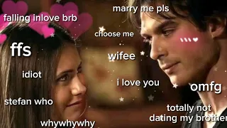 elena and damon being a married couple