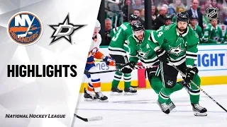 Даллас - Айлендерс / NHL Highlights | Islanders @ Stars 12/07/19