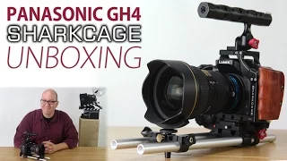 Panasonic GH4 Sharkcage Unboxing and Assembly - Camera Cage for Panasonic GH4