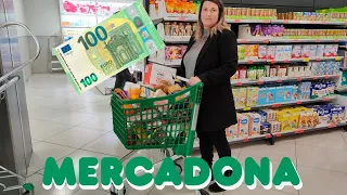 🛒Carro lleno 100€ 💲 Compra semanal MERCADONA